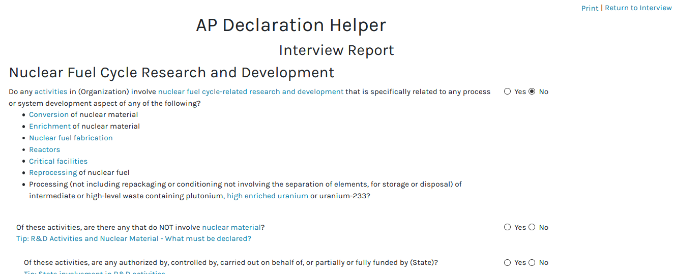 AP Declaration Helper